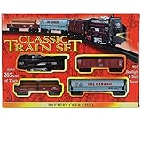 Train Set With Tracks Battery Operated