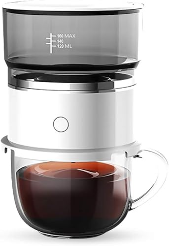 Miniatura 9 de Máquina de café portátil para personal 54fl oz Mini cafetera automática Máquina de café de goteo americano para té café con filtro de viaje oficina