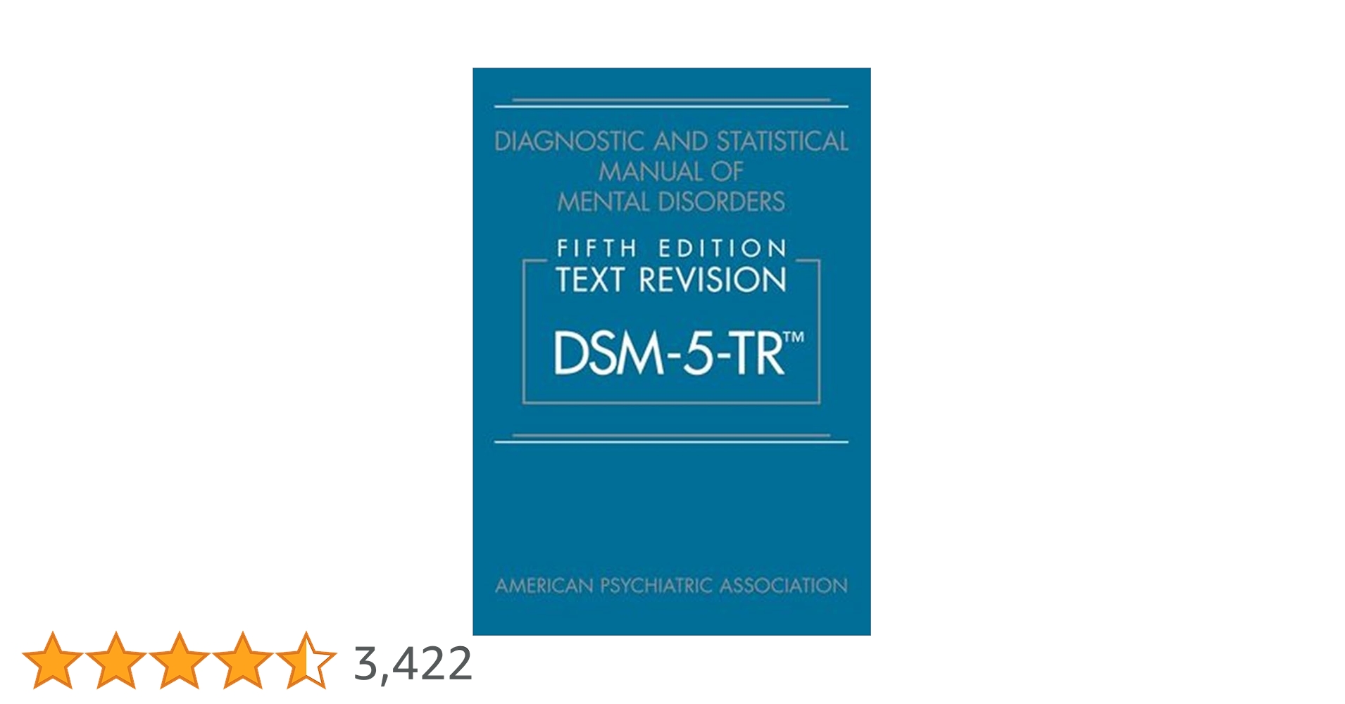 Amazon | Diagnostic and Statistical Manual of Mental