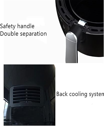 Miniatura 4 de Freidora de aire sin humos Máquina automática de papas fritas de alta capacidad para el hogar multifunción