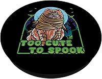 Vista 2 de Chow Chow Happy Halloween Costume Mummie PopSockets Standard PopGrip