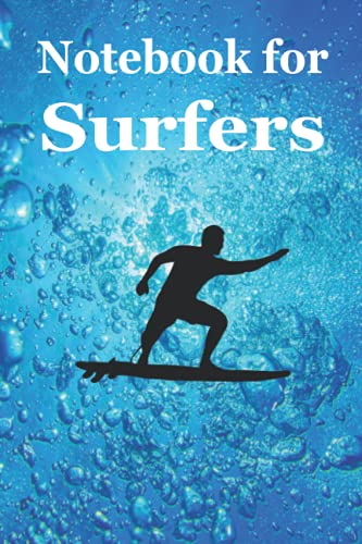Notebook for Surfers: This beautiful graph paper notebook with this magic underwater view and the surfer on its cover is designed for surfers in ... divers, sailors etc. (Books for Surfers)