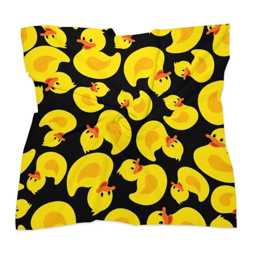 Retro 80s 90s Neon Silk Like Scarf Square Hair Scarf Women Fashion Neck Scarves Wristband3