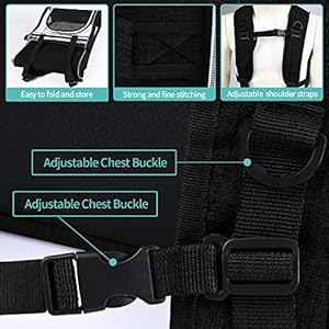   BAGLHER-Expandable-Pet-Carrier-BackpackPet-Bubble-Backpack-for-Small-Cats-Puppies-Dogs-Bunny-Airline-Approved-Ventilate-Transparent-Capsule-Backpack-for-Travel-Hiking-and-Outdoor-Use-Black