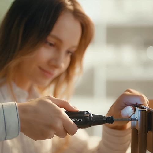 Miniatura 8 de Juego de destornilladores inalámbricos recargables de 3.6 V, batería eléctrica y manual, herramienta profesional y de mejoras para el hogar, par