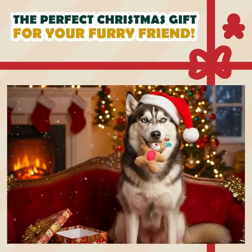 Juguete Mordible Navideño para Perros Pequeños y Medianos miniatura 6