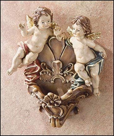 CBC group co Double Angel Holy Water Font