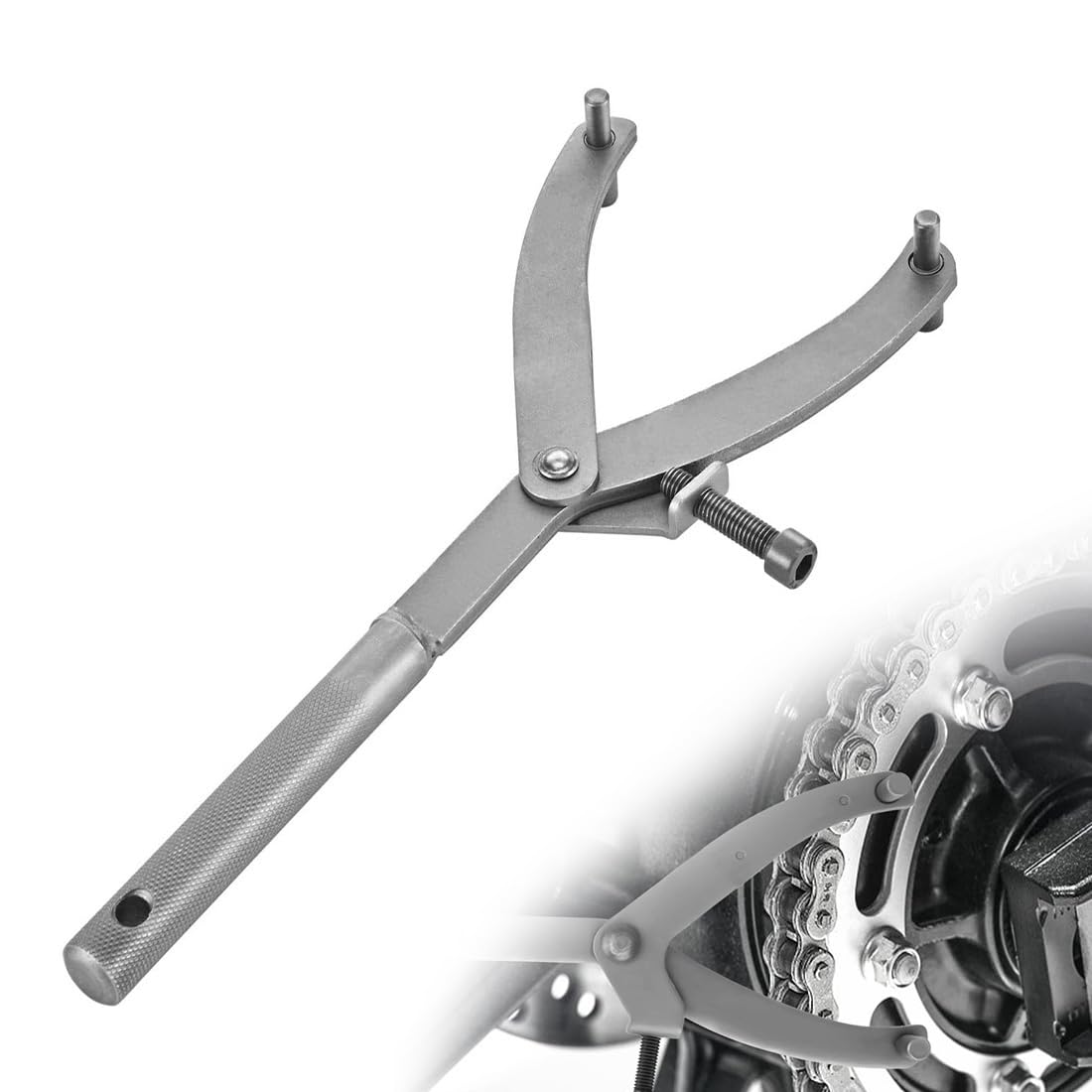 Chiave Blocca Volano per Moto, Strumento Rimozione Variatore, Tipo Y Regolabile