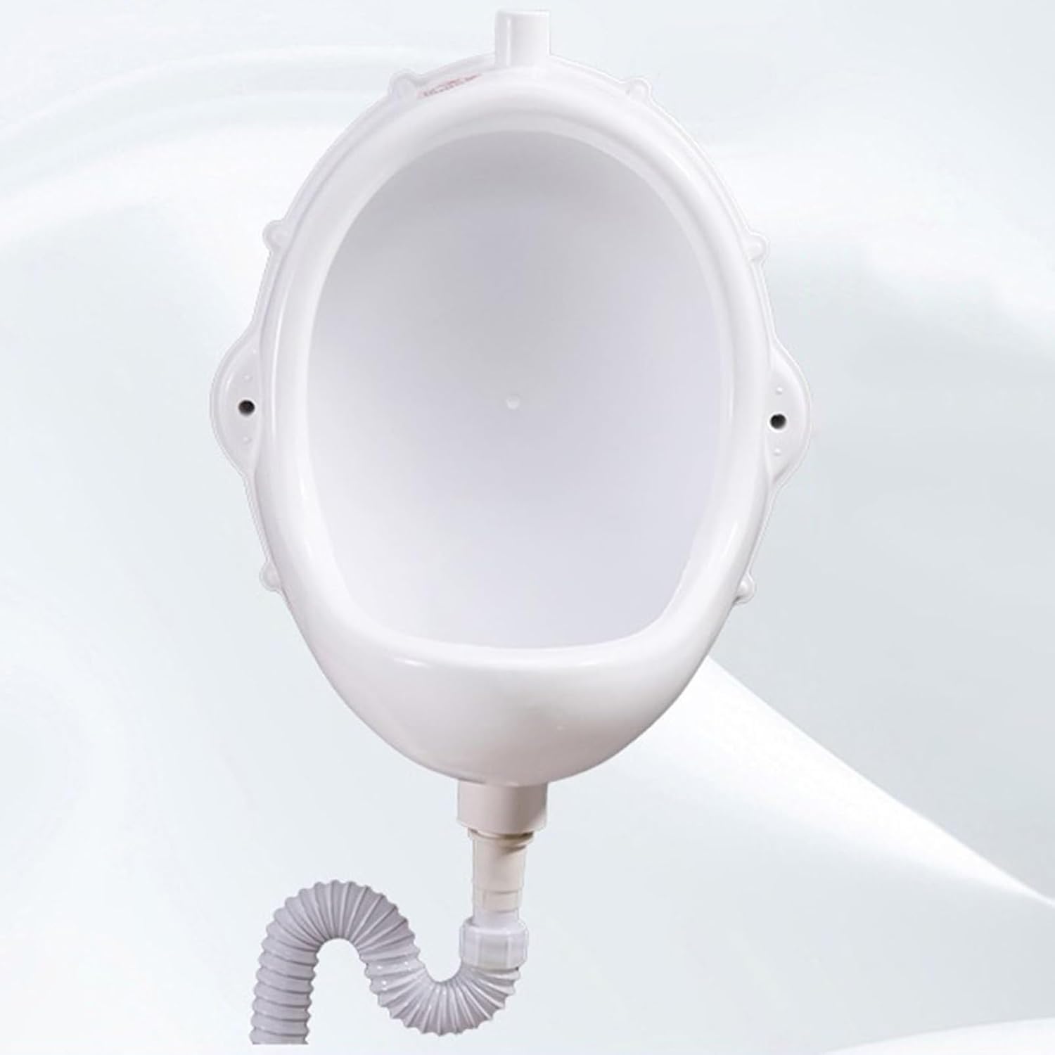 Outdoor Waterless Urinal With Hose And Flush Valve Diverter Temporary Urinal Wall Mounted Commercial Men Plastic Urinals High Efficiency Washout Urinal Mobile Toilet Portable Urinal Trough Urine(Urina