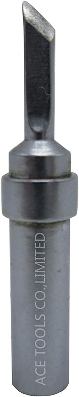 ETKN Knife Soldering Tip 0.18" / 4.57mm for WESD50 WES50 WESD51 WES51 PES50 LR20 PES51 LR21 WE1010NA (WE1010EU) WE1010 ACE Brand Solder Iron Tips (20)