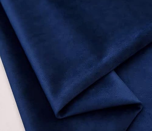 Miniatura 2 de Fundas de terciopelo para sofá esquinero, aptas para mascotas, hechas compatibles con IKEA Ektorp 4 y cuatro asientos (terciopelo azul Ektorp 2+2)