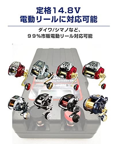 Amazon.co.jp: ダイワ シマノ 電動リール用 スーパーリチウム 互換