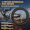 FREESKYWarrior Dual 2000W Motor Electric Mountain Bike for Adults, 48V 30Ah Battery, 26" Fat Tire Full Suspension Hydraulic Disc Brake Ebike #5