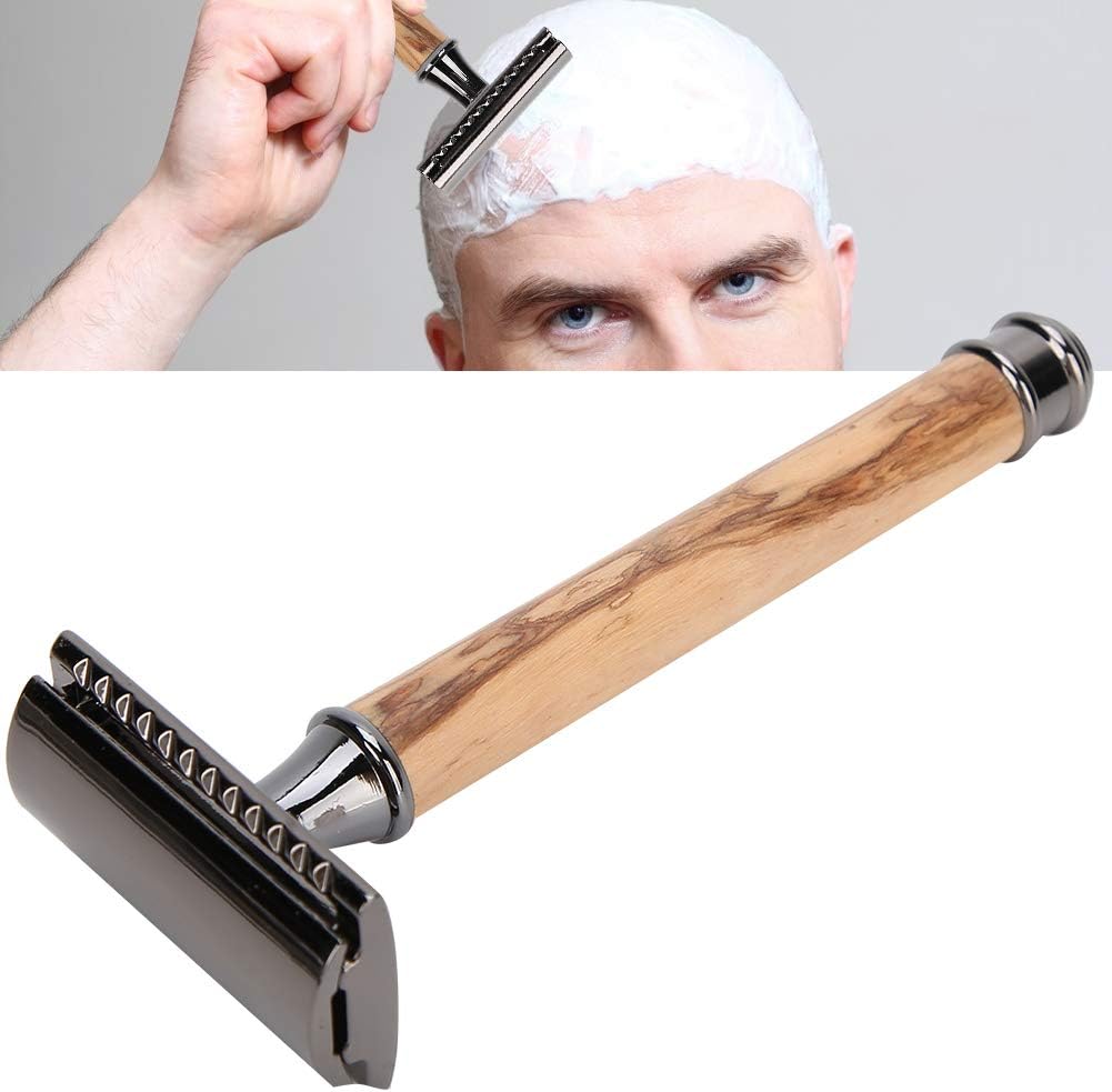 61 Off シェービングカミソリ 手動シェーバー手動両面安全かみそり家庭用ホテル用ホテル用オフィス用旅行用 黒 Inter Altitude Co Th