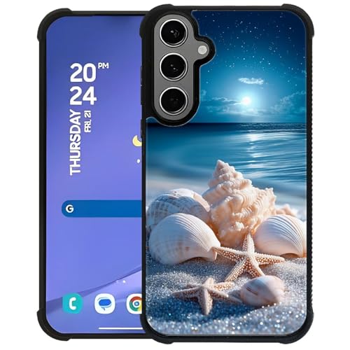 Coque antichoc Samsung S25 Plus et S24 Plus protection antidérapante motif design nuit étoilée