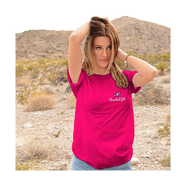 Cherished-Girl-womens-Classic-Fit-T-shirt Cherished Girl Women's God Blessed This Mess T-Shirt - Heliconia - Small