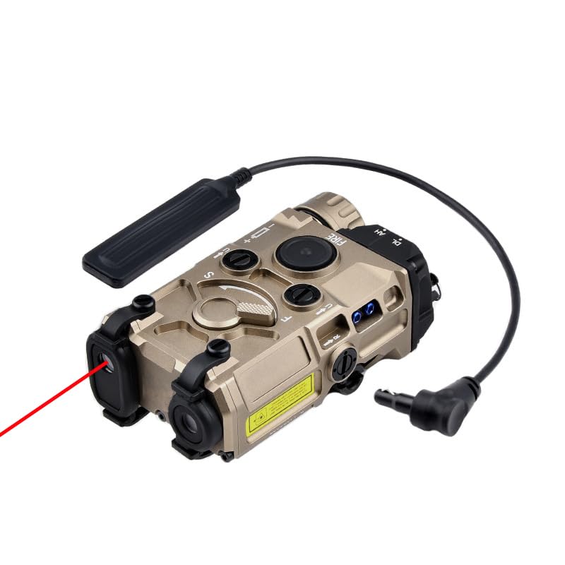 IR Laser Sight with Red/Green/Blue Box Laser & Whitelight LED Flashlight for 20mm Picatinny Rail