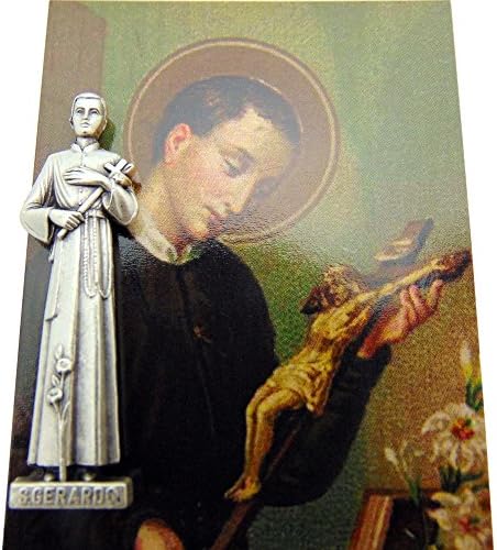 Westman Works St Gerard Pregnancy Prayer Kit with Pocket Saint Statue and Holy Card image 3