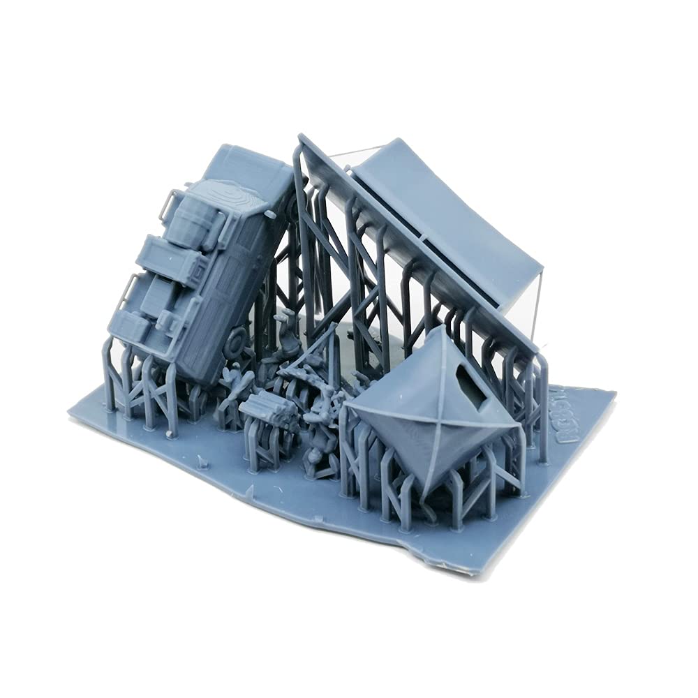Outland Models Modélisme ferroviaire paysage industriel 2 pièces 1/87 jauge HO Outland Models Modélisme ferroviaire paysage industriel 2 pièces 1/87 jauge HO