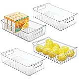 TAMAÑO GRANDE: Con un tamaño de 35,6 cm x 21,0 cm x 8,9 cm cada una, estas tarteras ofrecen una gran capacidad. Admiten sin problemas artículos voluminosos o alimentos en porciones grandes.
