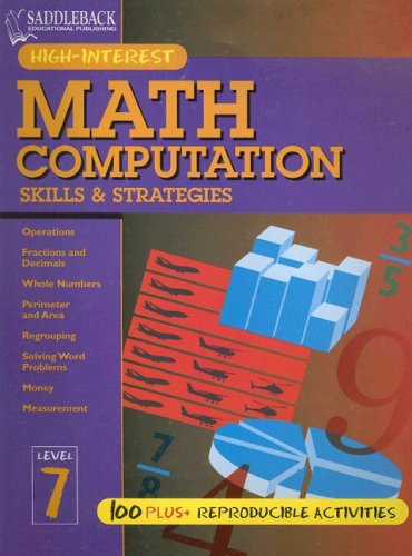 Buy Math Computation Skills & Strategies Level 7 — BookShops.in