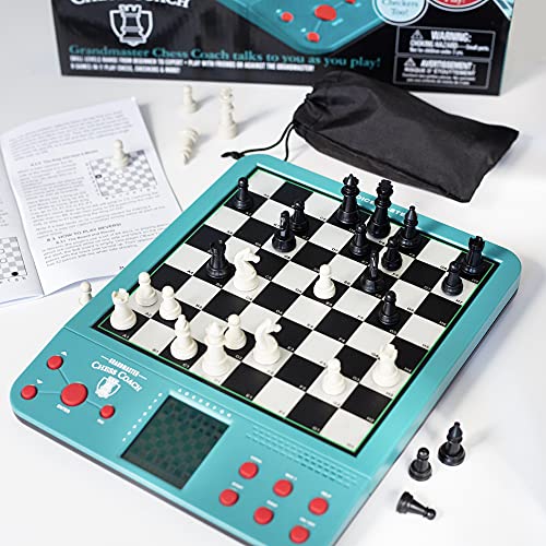Set de Ajedrez Electrónico con 8 Juegos y Coach Inteligente miniatura 5