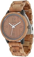 LAiMER Montre en bois EDDI– Montre homme 100% bois de pomme pour un confort au porter et un lifestyle uniques -...