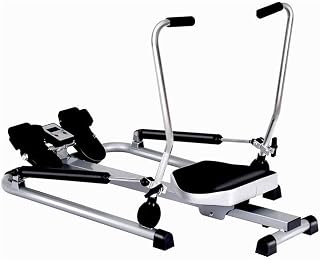 Foldable Rowing Machines Rowing Machine Home Hydraulic Rowing Machine, Full-Body Training Water Rowing Machine, Multi-Function Men and Women Exercise Sports Fitness Equipment (Black 115 * 90 * 66cm)