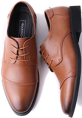 Image of Marino Oxford Dress Shoes for Men - Formal Leather Mens Shoes