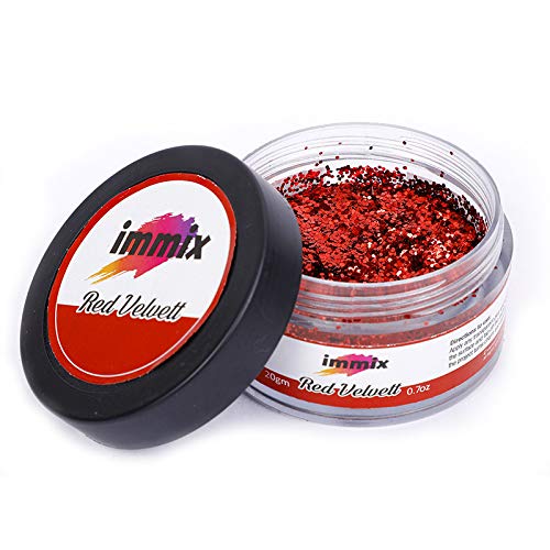 Expressions Craft Immix Red Velvette | Glitter | Red Glitter-image-36