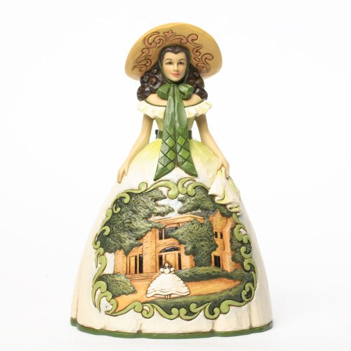 Jim Shore Gone with The Wind Scarlett in BBQ Dress