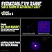 uvBeast V2 - Black Light UV Flashlight with HIGH Definition with Flood Effect 385-395nm UV Best for Commercial/Domestic Use Works Even in Ambient Light – USA Stock – UK Design