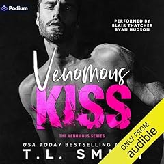 Venomous Kiss Audiolibro Por T.L. Smith arte de portada