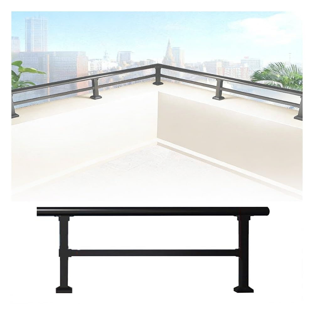 Extension murale de garde-corps plat horizontal pour terrasse