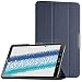 Produktbild EasyAcc Ultra Dünn Hülle kompatibel für Samsaung Galaxy Tab A 10.1, mit Standfunktion und Auto Sleep/Wake Up Funktion Slim Leder Case Perfekt kompatibel für Galaxy Tab A 10.1 Zoll T580/ T585, Dunkelblau