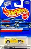 Hot Wheels 2000-162 AMARILLO Ferrari 355 Challenge escala 1:64