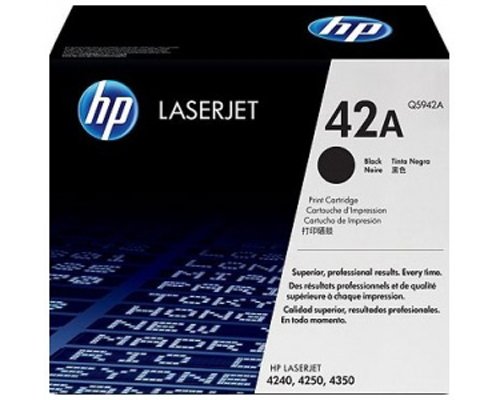 Toner HP LaserJet 4350 N noir cartouche Q5942A haute capacité