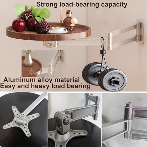 Table rabattable murale pour optimiser une petite cuisine encombrée