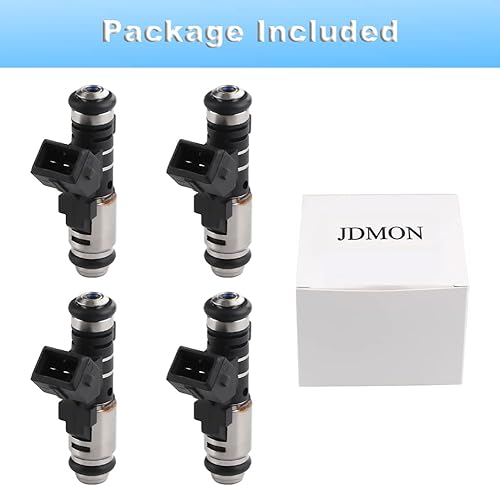 Miniatura 7 de JDMON Inyectores de combustible Citroen Berlingo C2 C3 Peugeot 206 306 Partner 1.1 Fiat Panda 1.2 44 KW Repalce IPM002 0280156324 4 piezas
