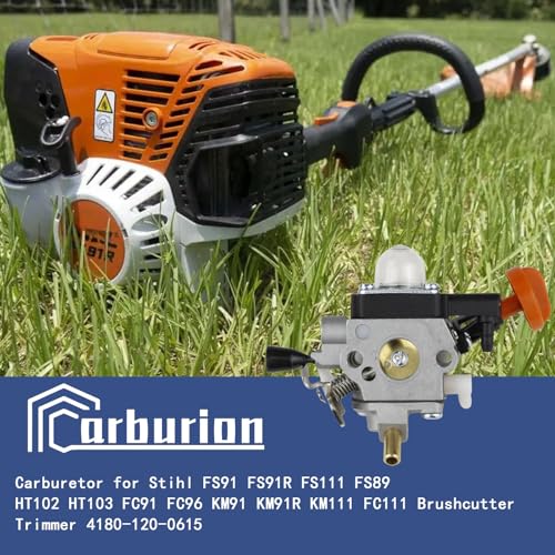 Carburateur FS91 Stihl pour réparer une débroussailleuse