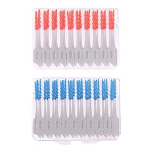 SoeHong 80 stks/Doos Interdentale Borstels Zachte Siliconen Interdentale Floss Tandheelkundige Picks Siliconen Zachte…