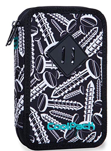 Preisvergleich Produktbild COOLPACK 2-fache Federtasche Federmappe Federmäppchen 35-teilig gefüllte Schüleretui 21 x 13 x 5 cm Jumper