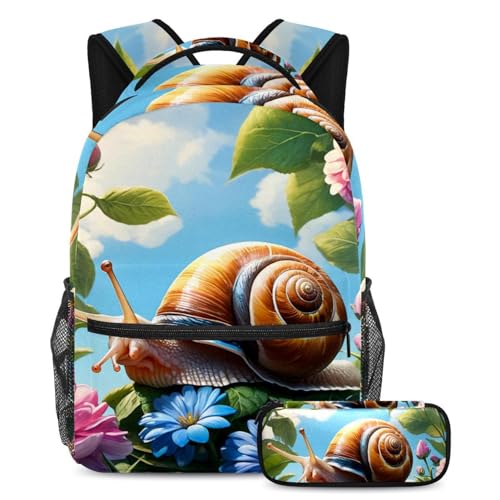 Trousse à crayons et grand sac à dos pour ranger tous les cahiers d'école