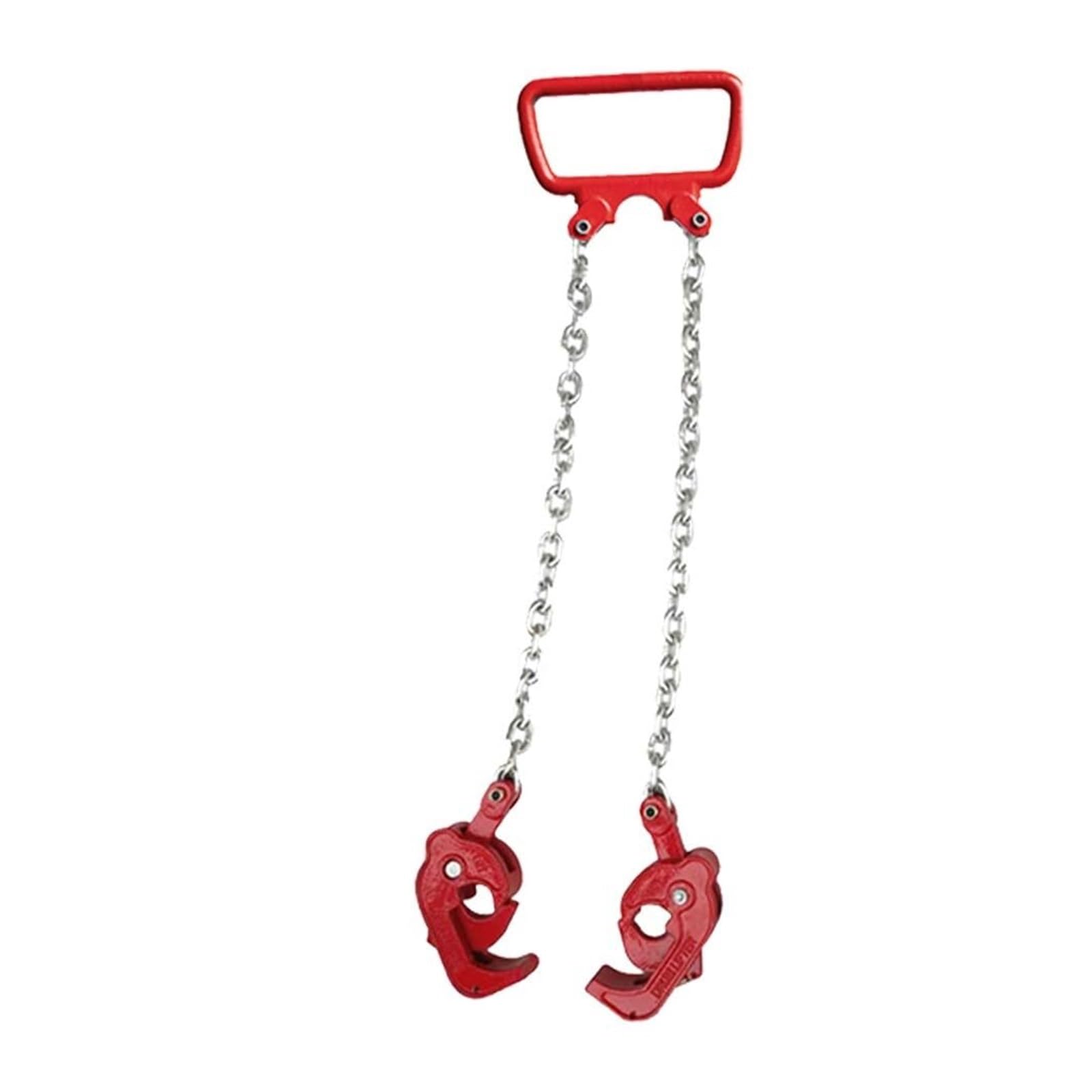 Mesuaeso One Color Upgraded Chain Drum Lifter Pounds Capacity Vertical Clamps