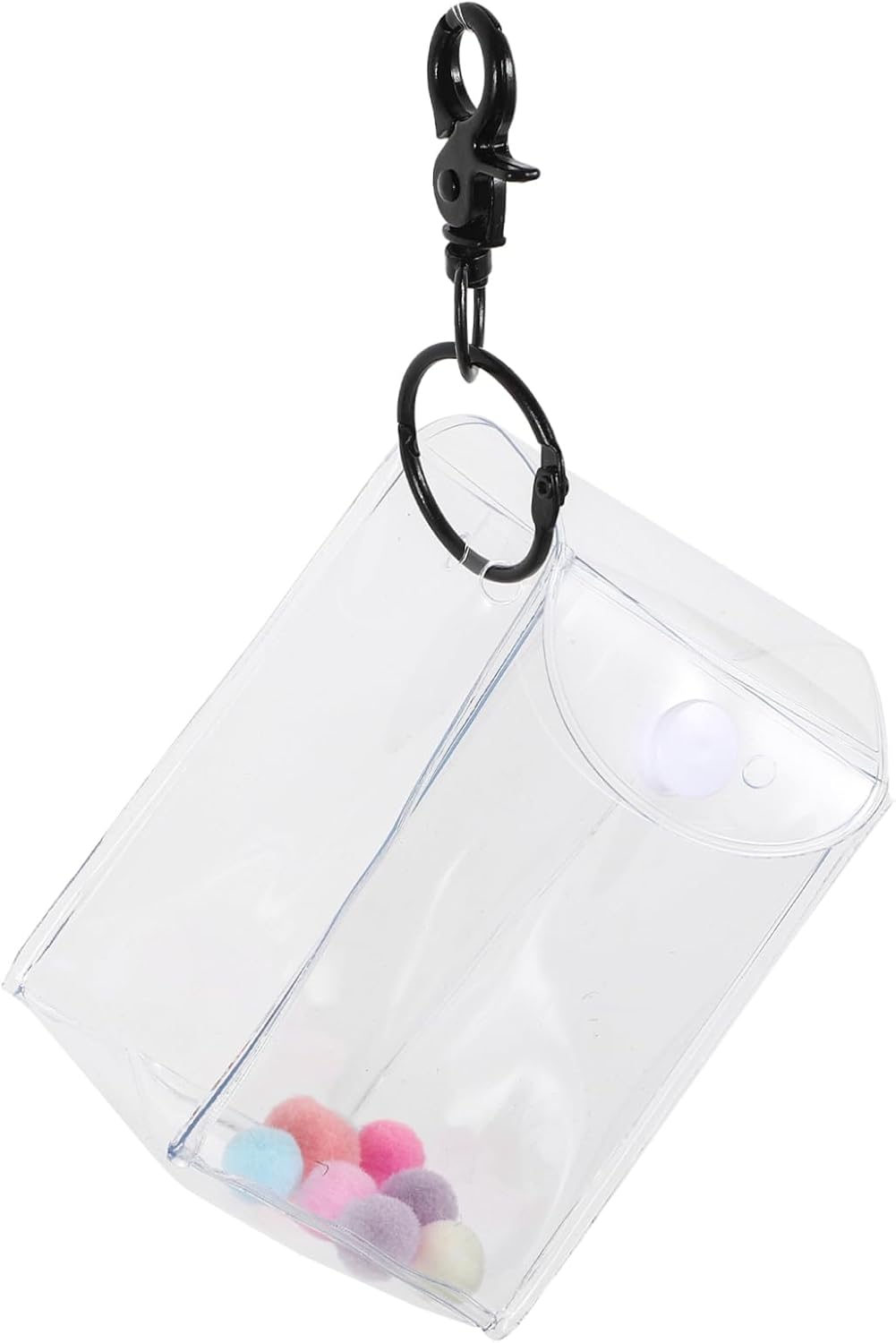 Vaguelly Mini Doll Storage Bag with Keychain for Display Use