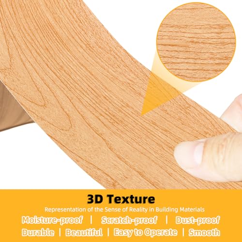 Image of GSCIT Club Wood Grain Repair Tape, 2.3 inch X 250ft Self Adhesive Maple Grain Repair Patch for Tables, Chairs, Baseboards, Doors, Windows, Floors, Handicraft DIY.