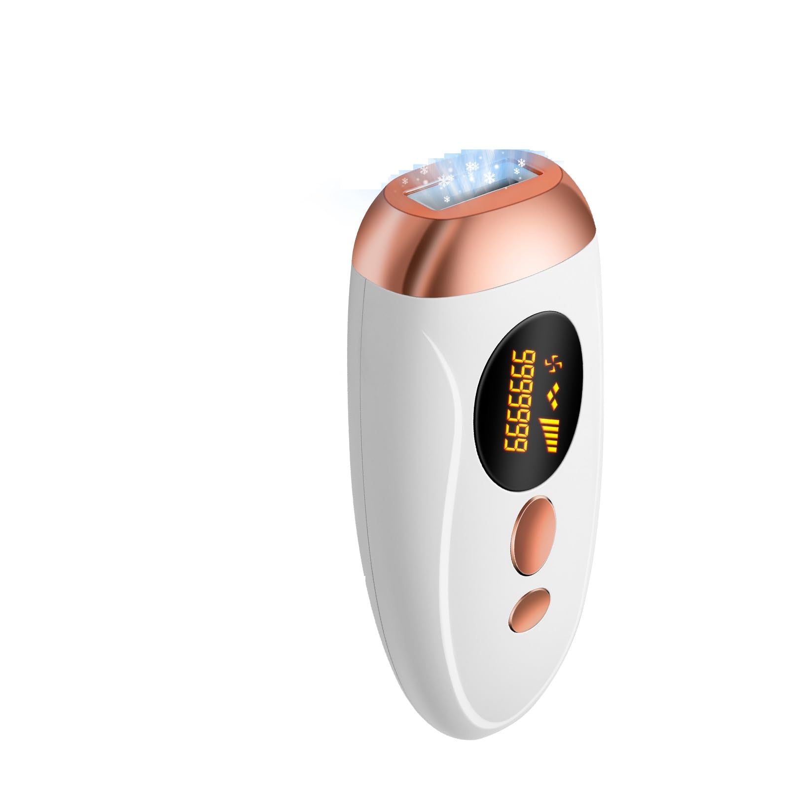Epilatore Luce Pulsata IPL con Funzione Ghiaccio, 999,999 Flash, 5 Livelli di Energia, Epilazione Laser per Donna e Uomo, Viso, Ascelle, Corpo, Gambe, Risultati Duraturi e Indolori
