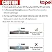 Tapel Butyl Waterproof Tape - 5cm X 5m - Leak Proof Long Lasting Watertight Rubber Putty Butyl Tape for RV Repair, Silicone, Boat & Roof Patching