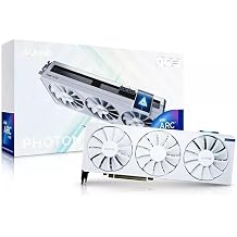 WEELIAO GUNNIR Intel Arc A770 Photon 16GB OC GDDR6 2400MHz Triple Fan White Graphics Card 256-bit, PCIe 4.0, HDMI/DisplayPort, Supports 4k