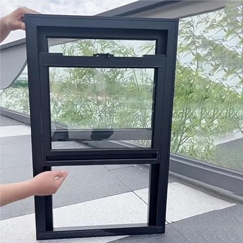 Ventana de servicio de aluminio con vidrio templado para camión de comida